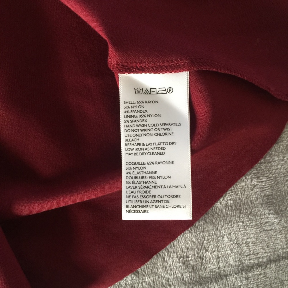 Kimchi Blue Maroon Sweetheart mini dress - Picture 5 of 6